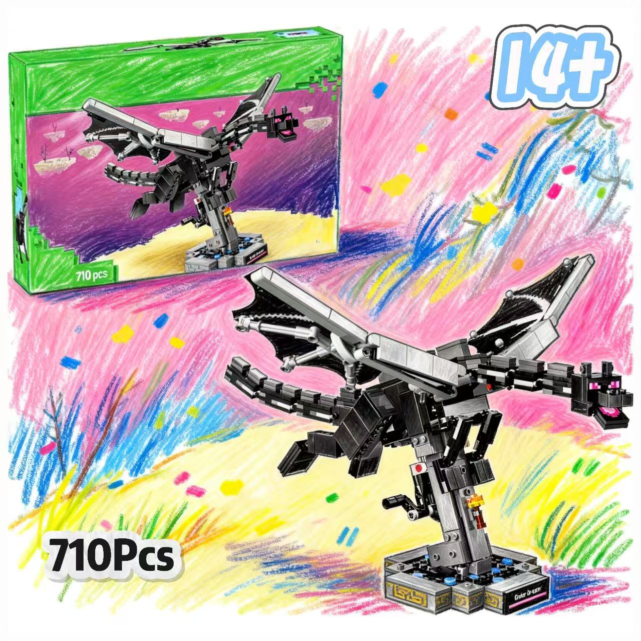 Model Kit Dragon - Barang Baru Terlaris Tersedia: Mainan puzzle