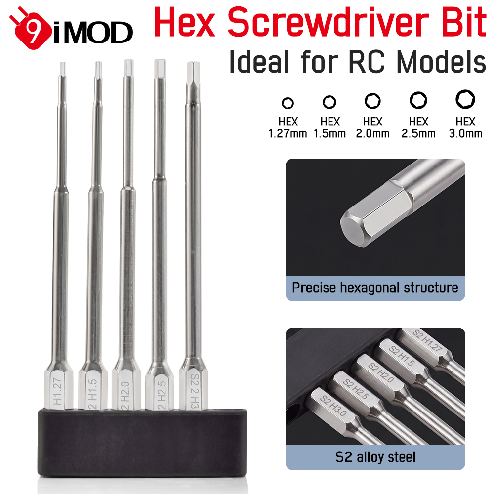 Model Kit Tool Set - Set Obeng Hex 9IMOD 100Mm Kit