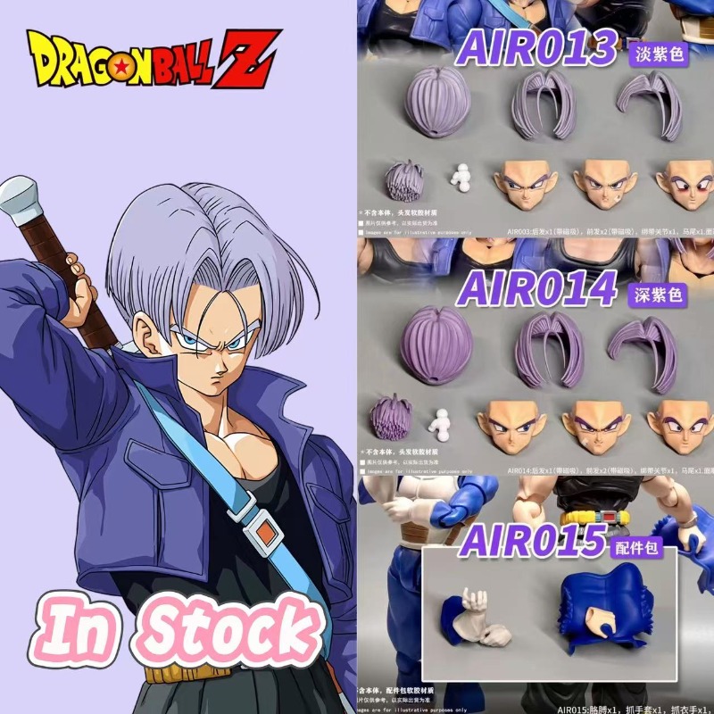 Model Kit Dragon - Tersedia! AIR Studio Trunks Resin Head