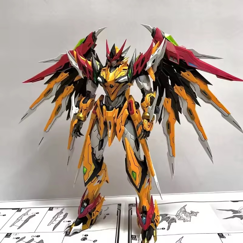 Model Kit Zhao Yun - Color Cloud Motor Nuclear Bai Qi