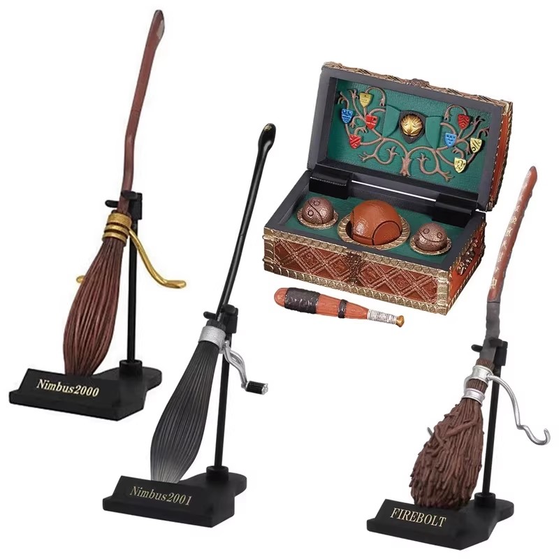 Model Kit Harry Potter - TOMY Asli 4 Buah Mainan Gashapon