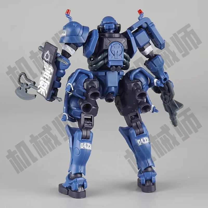 HG 1/144 Gquuuuuux Polisi Mili - Model Kit Gundam Hg ulasan dan harga