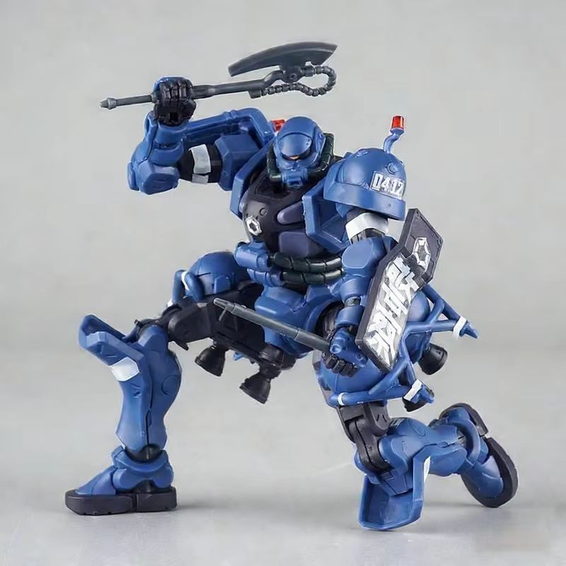 HG 1/144 Gquuuuuux Polisi Mili - Model Kit Gundam Hg ulasan dan harga