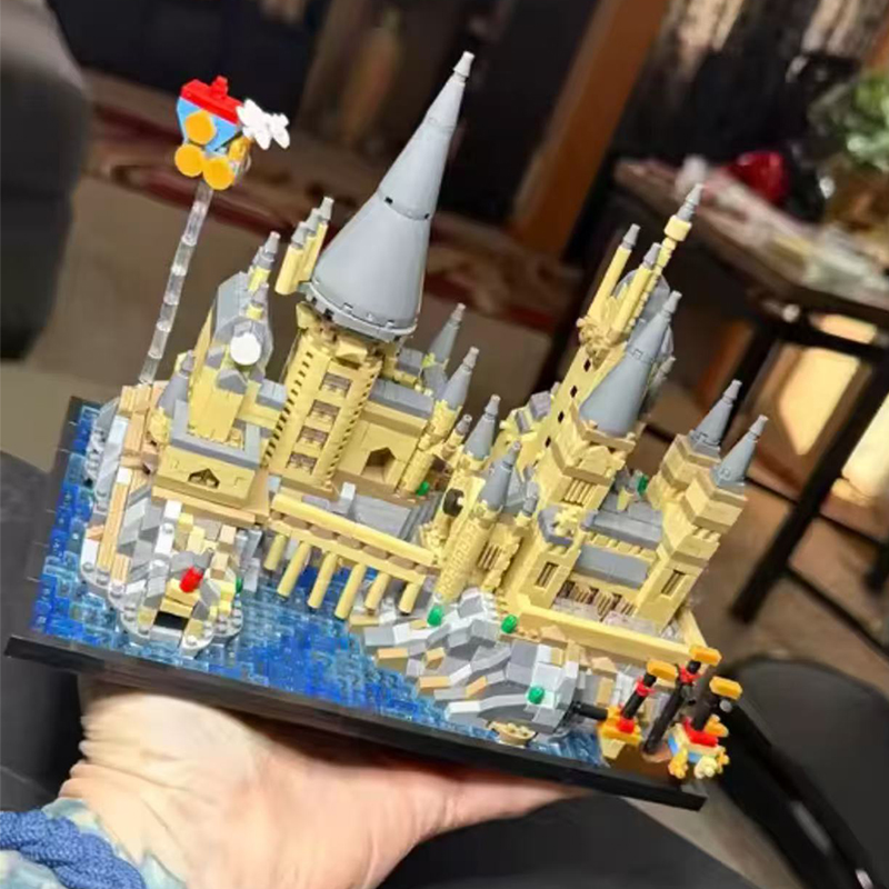 Set Blok Bangunan Kastil Ajaib - Model Kit Harry Potter ulasan dan harga