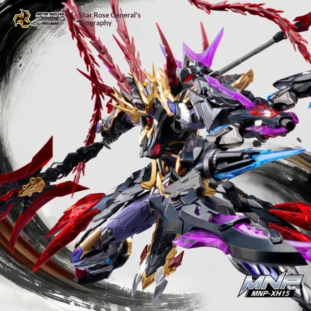 Model Mecha Motor Nuklir Lu Bu - Model Kit Zhao Yun ulasan dan harga
