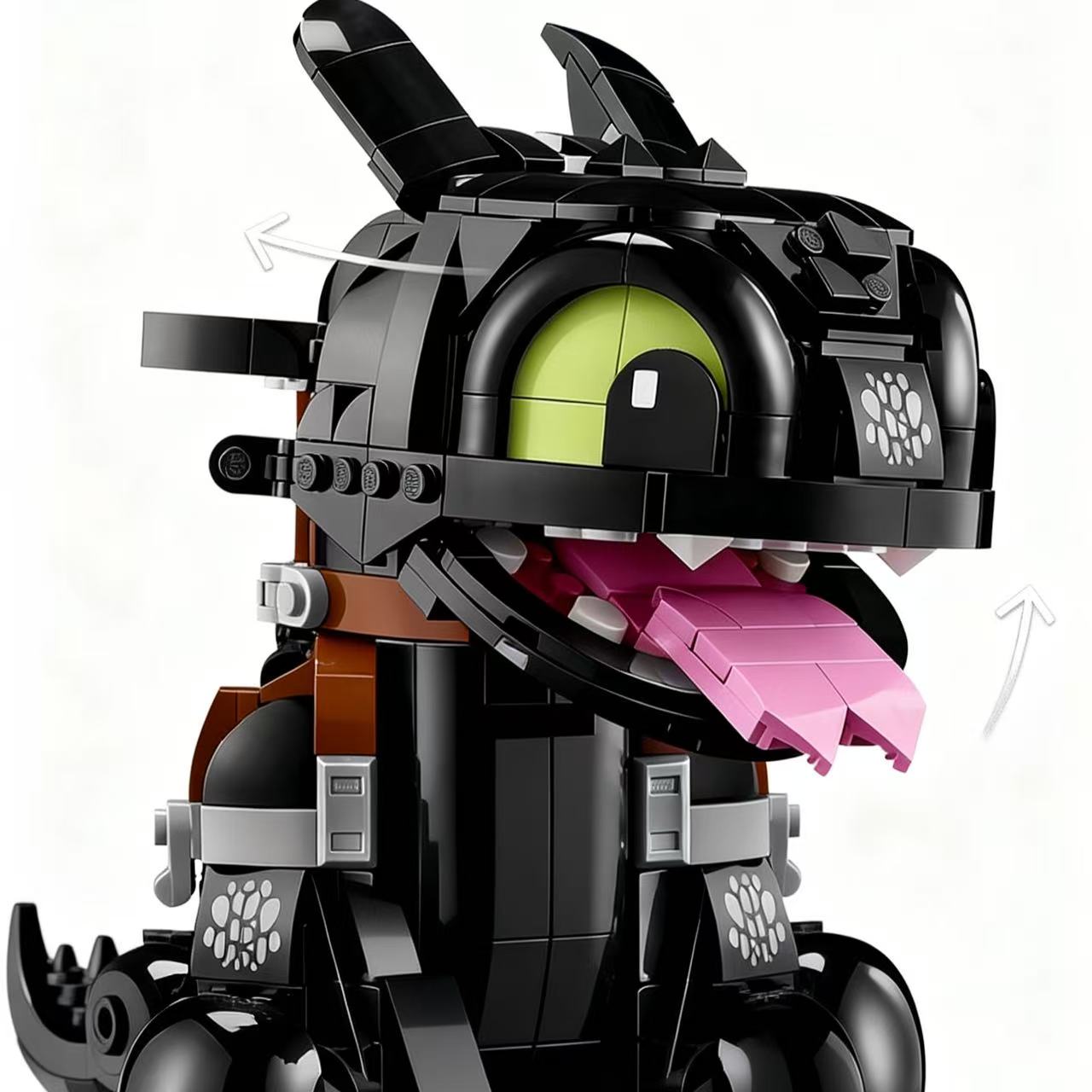 Mainan Rakit Naga 784Pcs, Set  - Model Kit Dragon ulasan dan harga