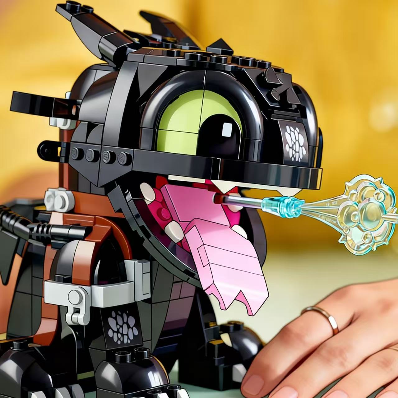 Mainan Rakit Naga 784Pcs, Set  - Model Kit Dragon ulasan dan harga
