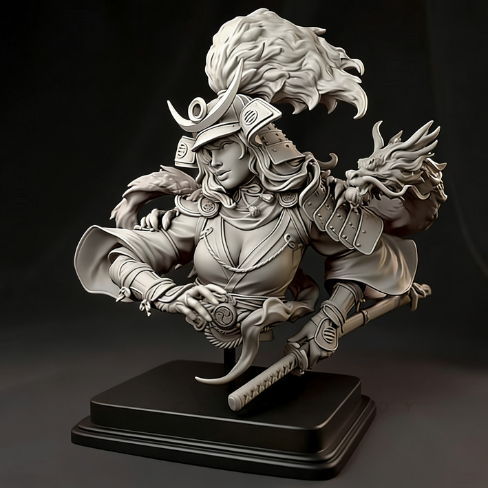Kit model patung resin 95mm, t - Model Kit Dragon ulasan dan harga