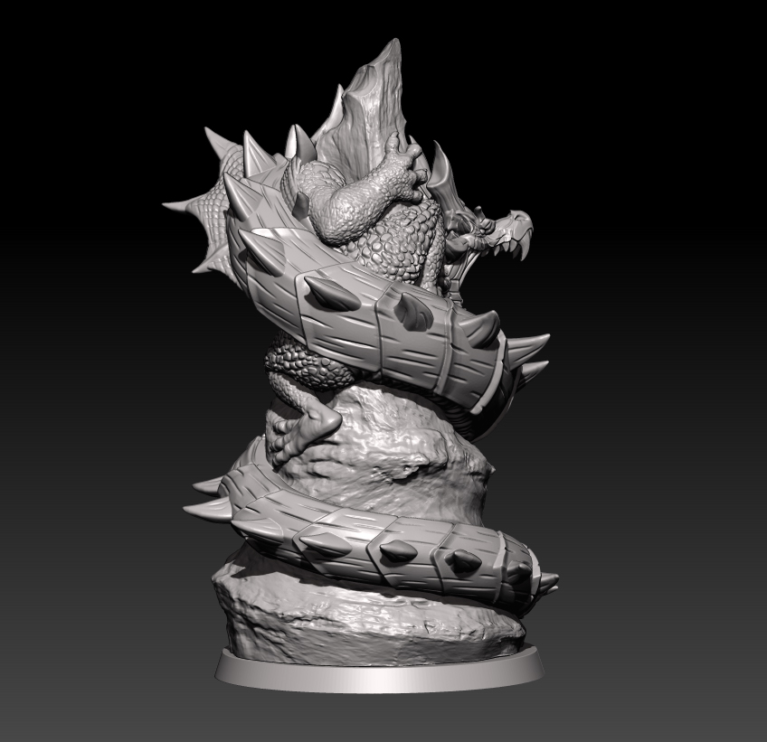 Kit Model Resin 75Mm Patung Na - Model Kit Dragon ulasan dan harga