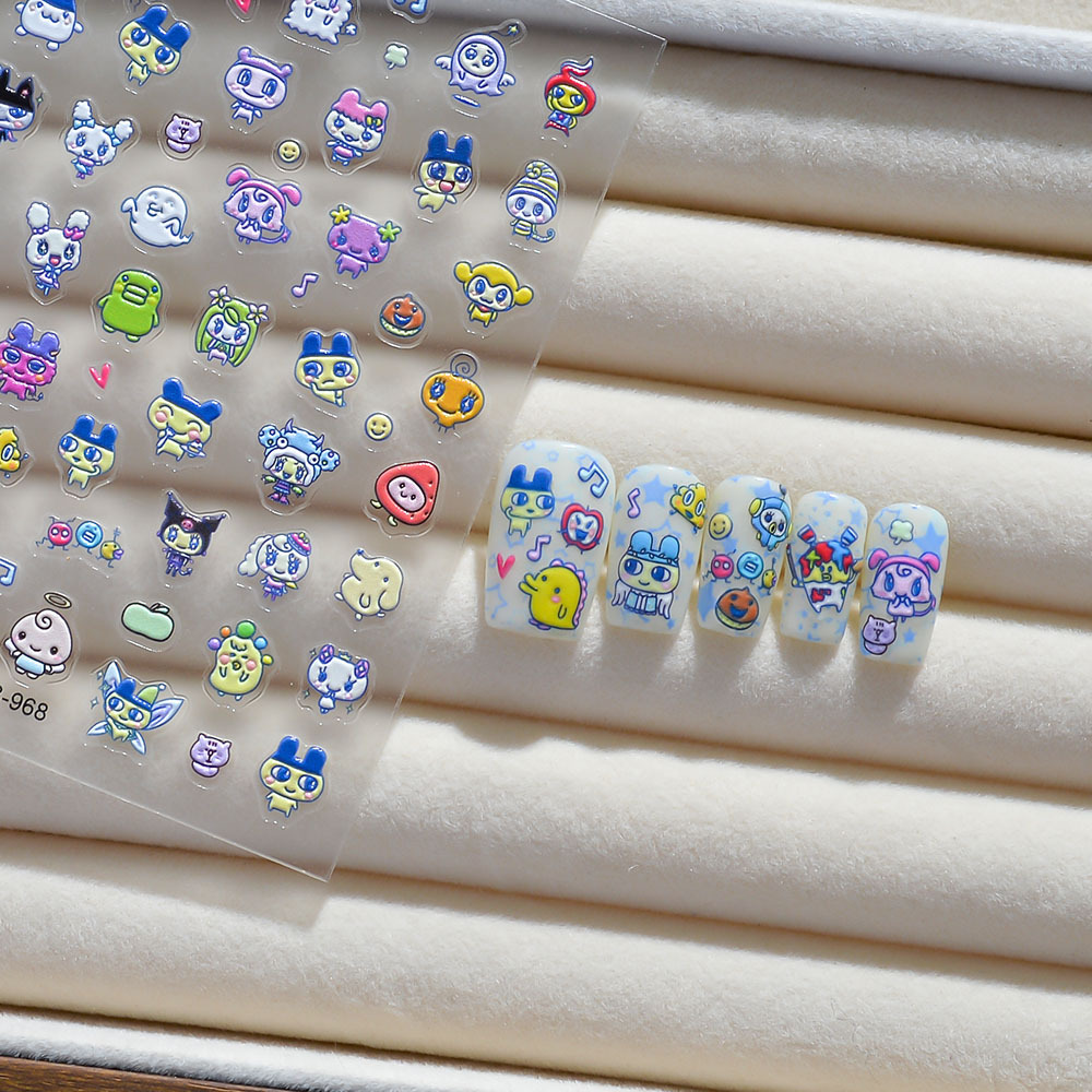 Stiker Kuku Tamagotchi Mametch - Bandai Model Tamagotchi ulasan dan harga
