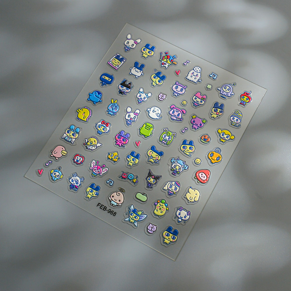 Stiker Kuku Tamagotchi Mametch - Bandai Model Tamagotchi ulasan dan harga