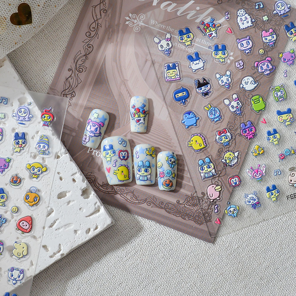 Stiker Kuku Tamagotchi Mametch - Bandai Model Tamagotchi ulasan dan harga