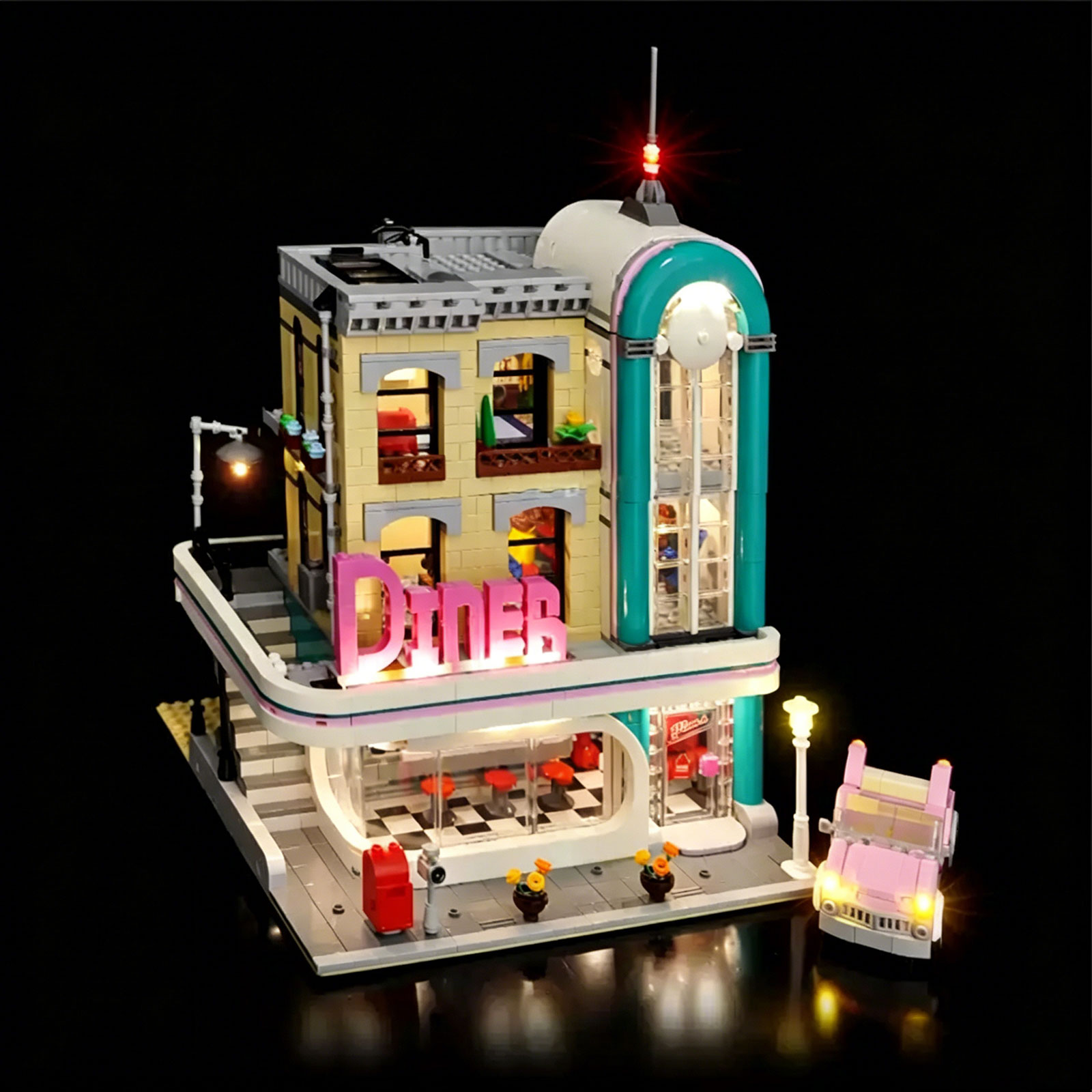 Kit Lampu LED LYBMTWF Kompatib - Model Kit Companies ulasan dan harga