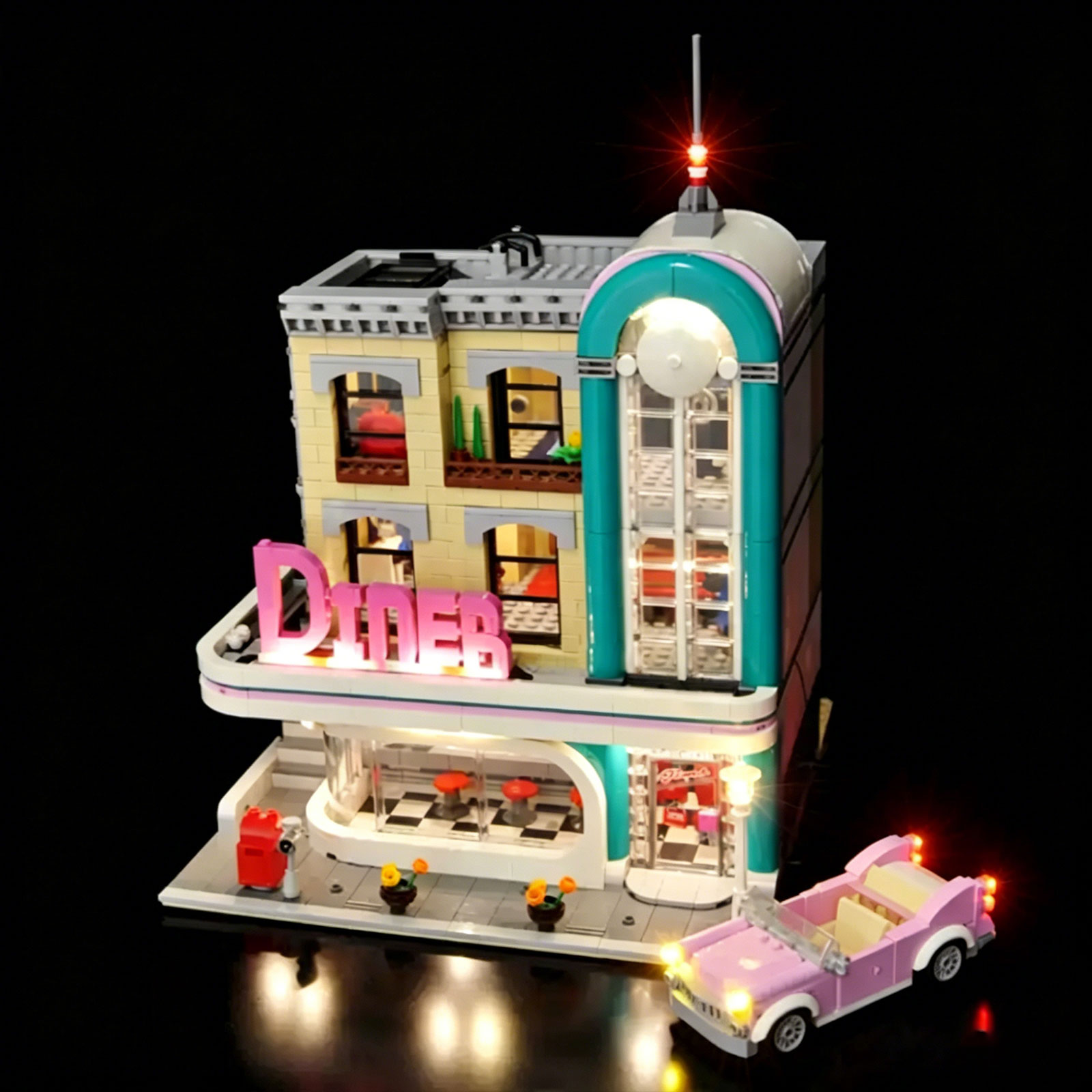 Kit Lampu LED LYBMTWF Kompatib - Model Kit Companies ulasan dan harga