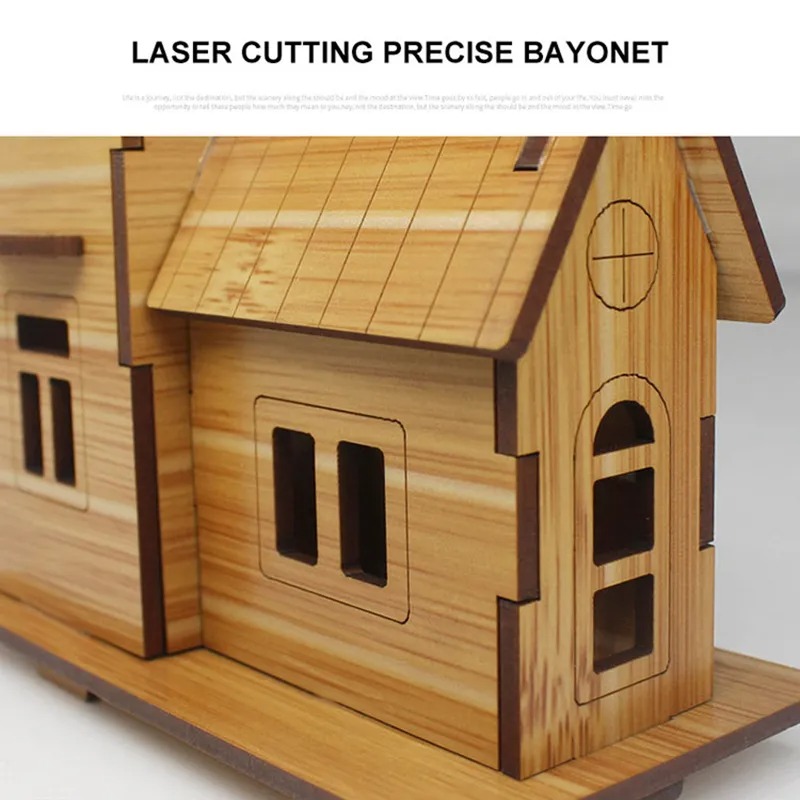 Permainan Model Puzzle Kayu 3D - Model Kit Wood ulasan dan harga