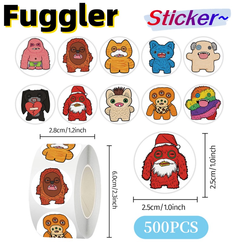 Stiker gulung dua dimensi Fugg - Model Kit New ulasan dan harga