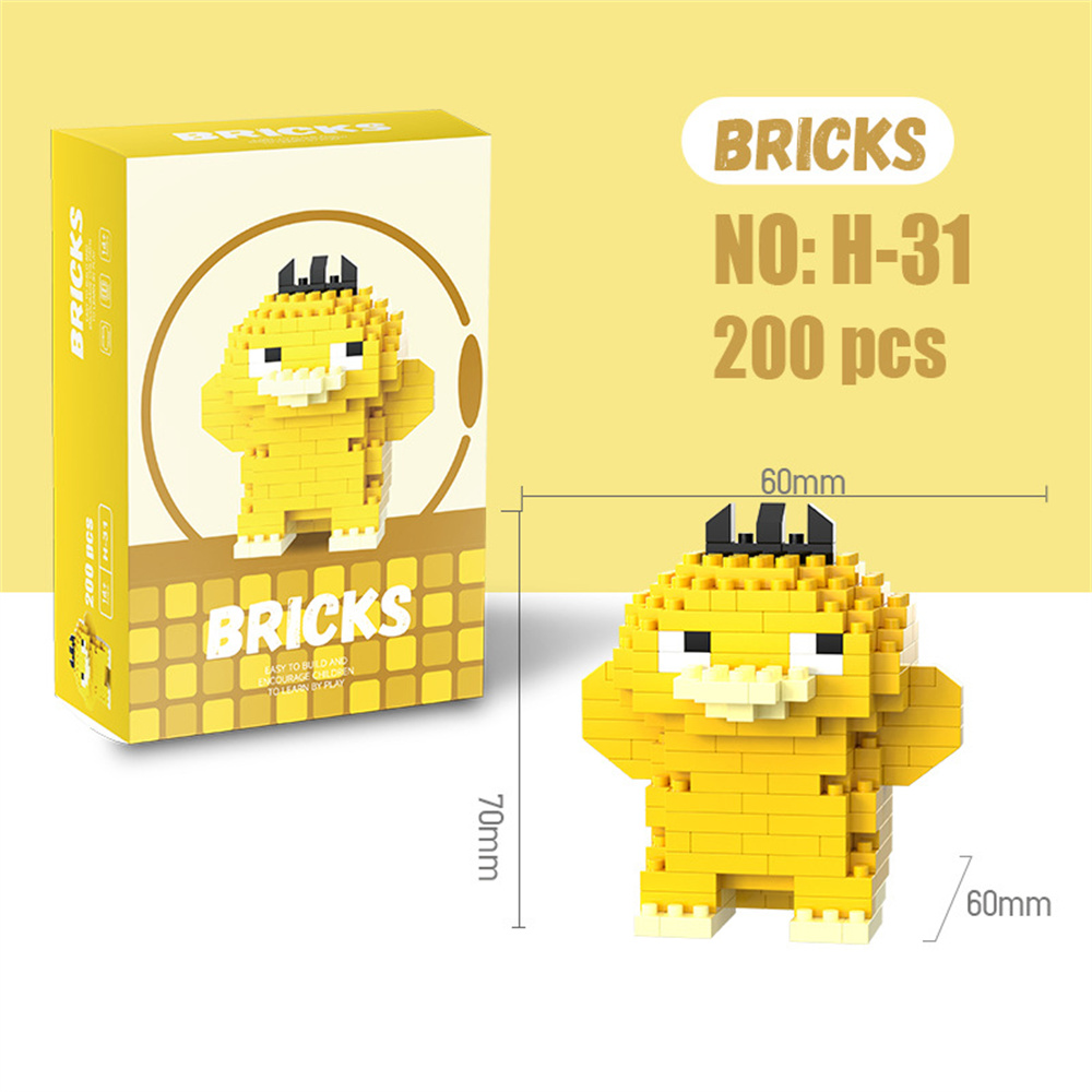 Blok Bangunan Mikro Pokemon Pi - Model Kit Figures ulasan dan harga