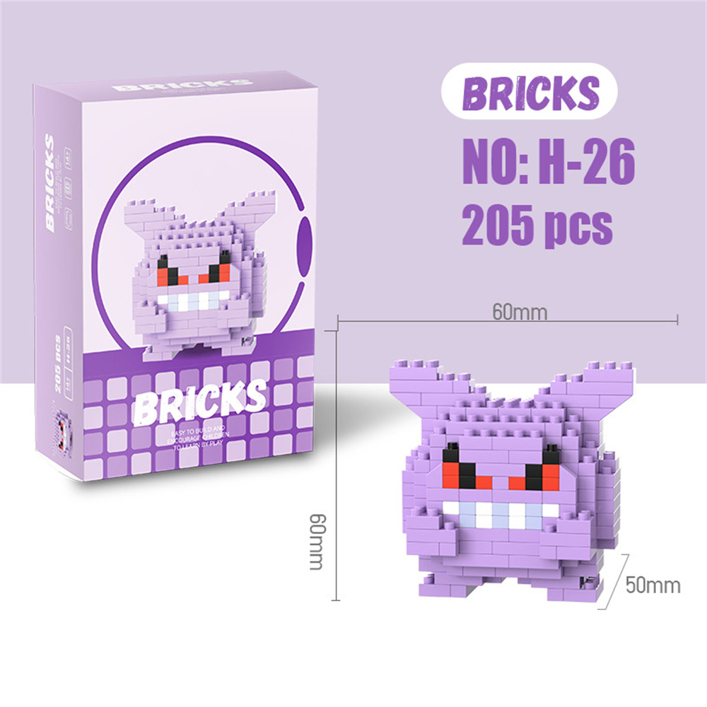 Blok Bangunan Mikro Pokemon Pi - Model Kit Figures ulasan dan harga