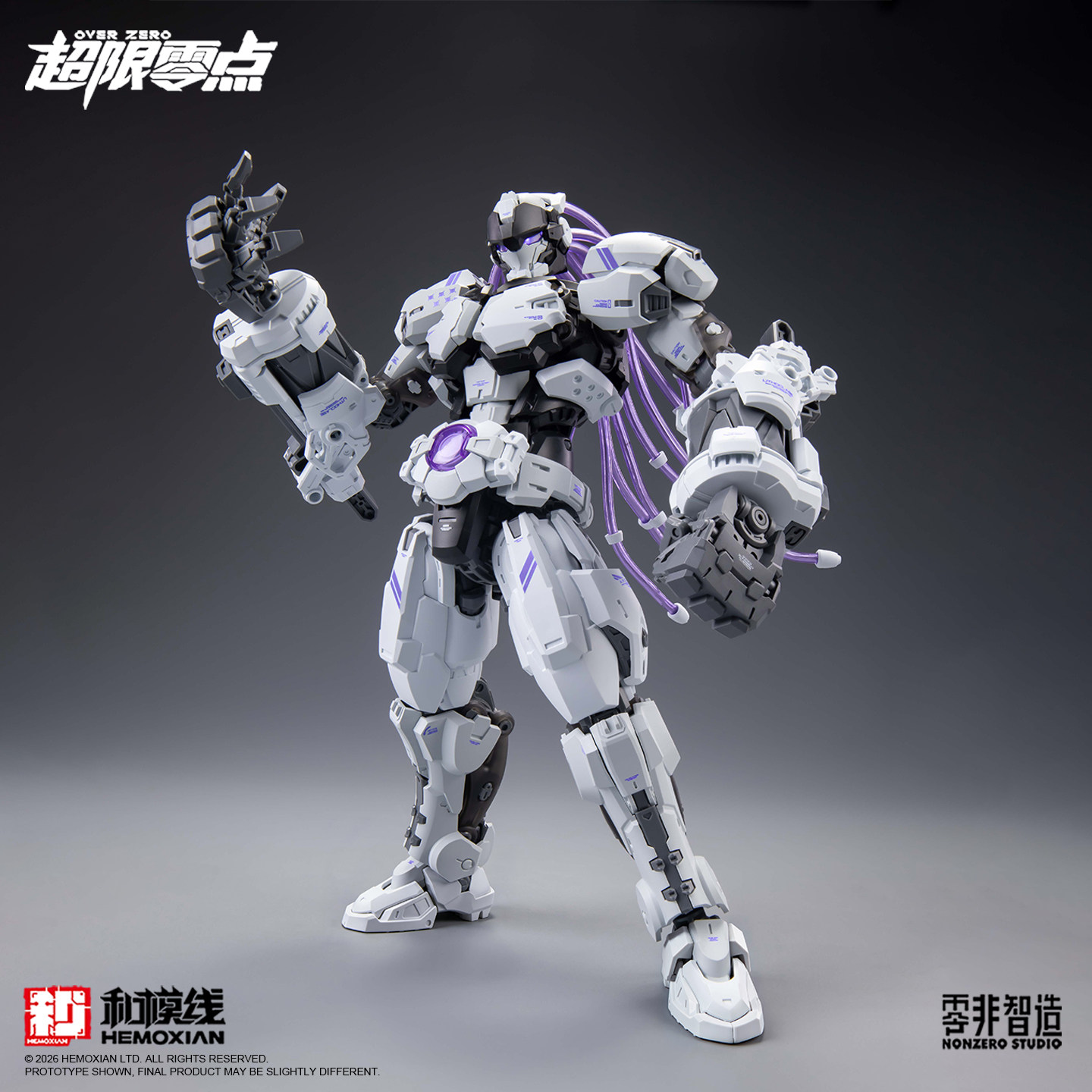 HEMOXIAN Over Zero Series BAKI - Model Kit Zhao Yun ulasan dan harga