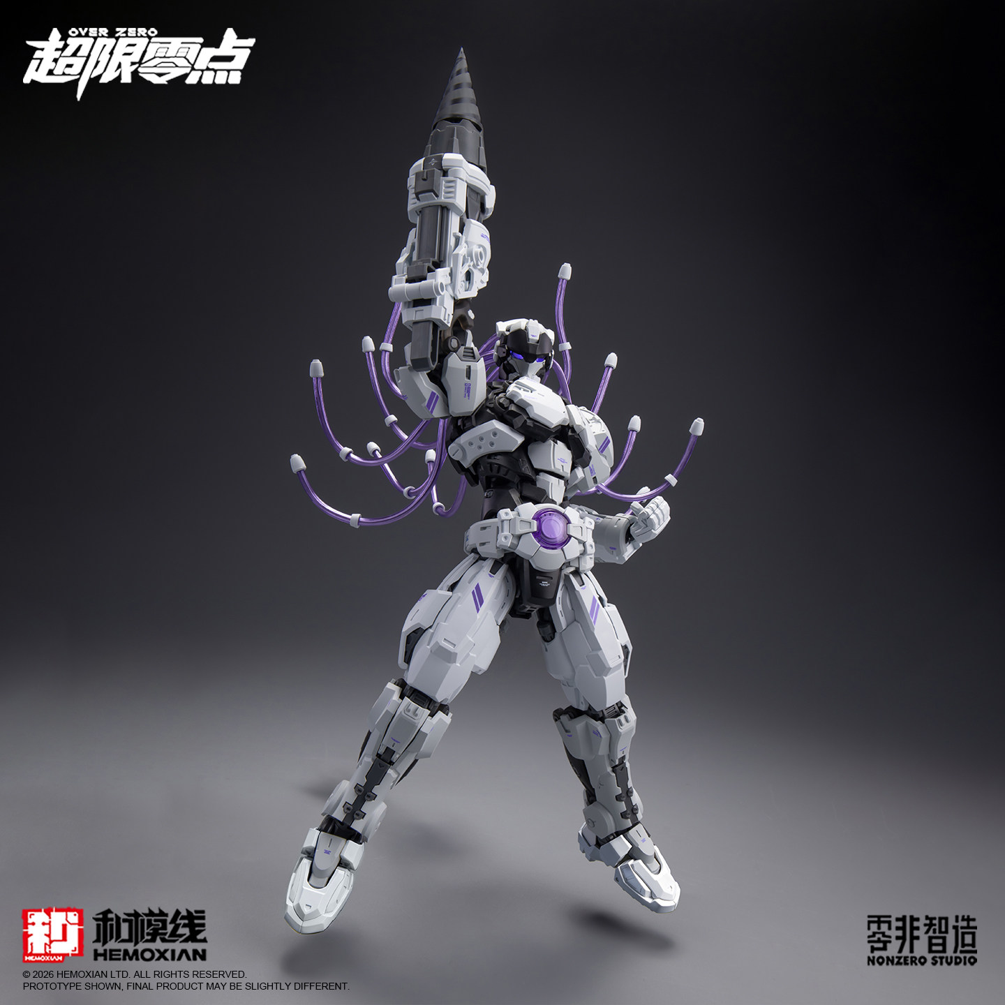 HEMOXIAN Over Zero Series BAKI - Model Kit Zhao Yun ulasan dan harga