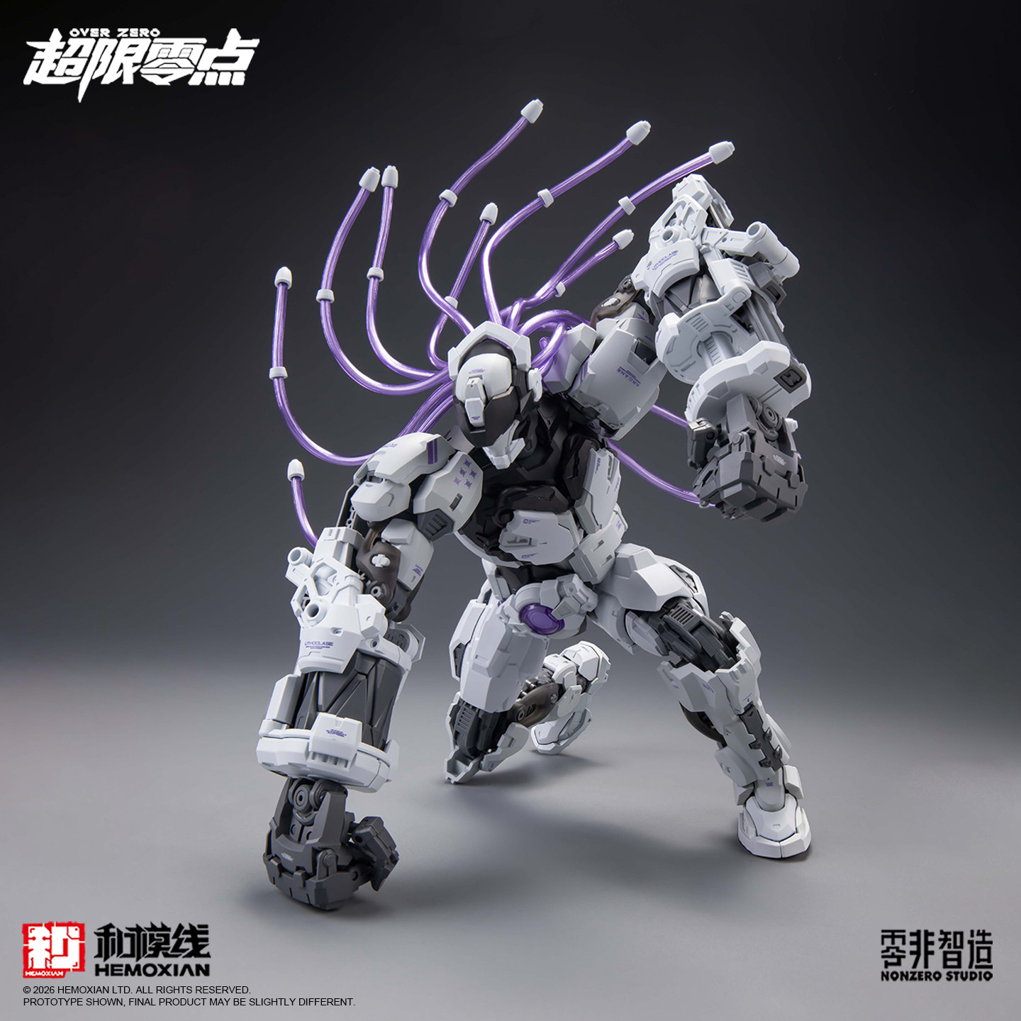 HEMOXIAN Over Zero Series BAKI - Model Kit Zhao Yun ulasan dan harga