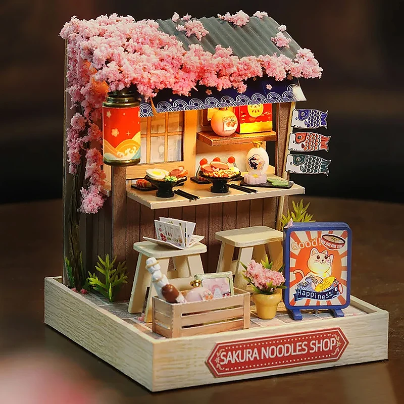 Rumah Boneka Miniatur DIY, Puz - Model Kit Wood ulasan dan harga