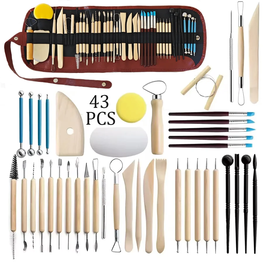Set Alat Tembikar 8-61 Buah -  - Model Kit Tool Set ulasan dan harga