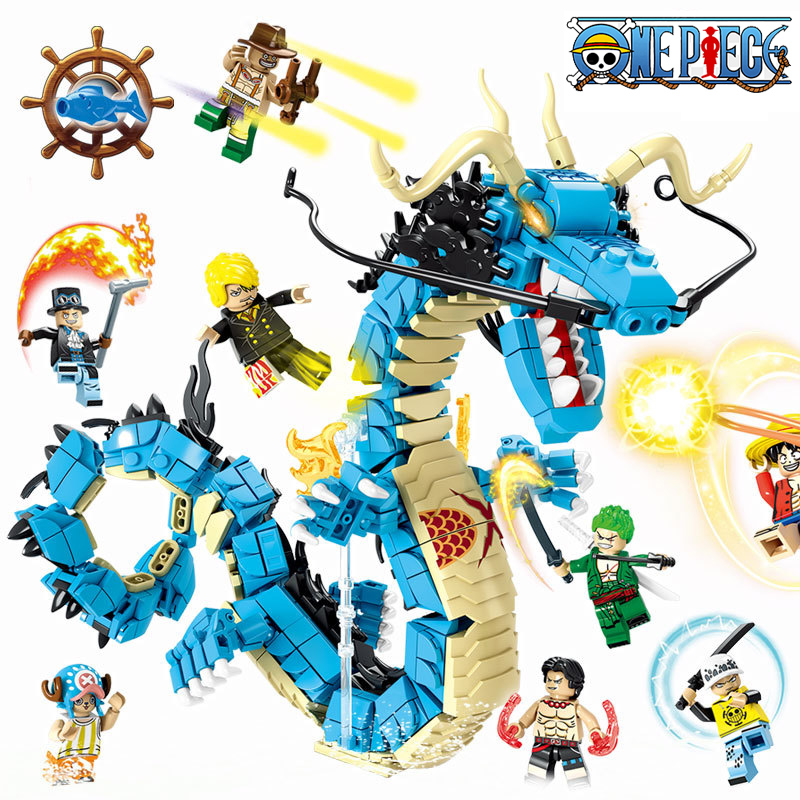 8in1 One Piece Building Blocks - Model Kit Companies ulasan dan harga