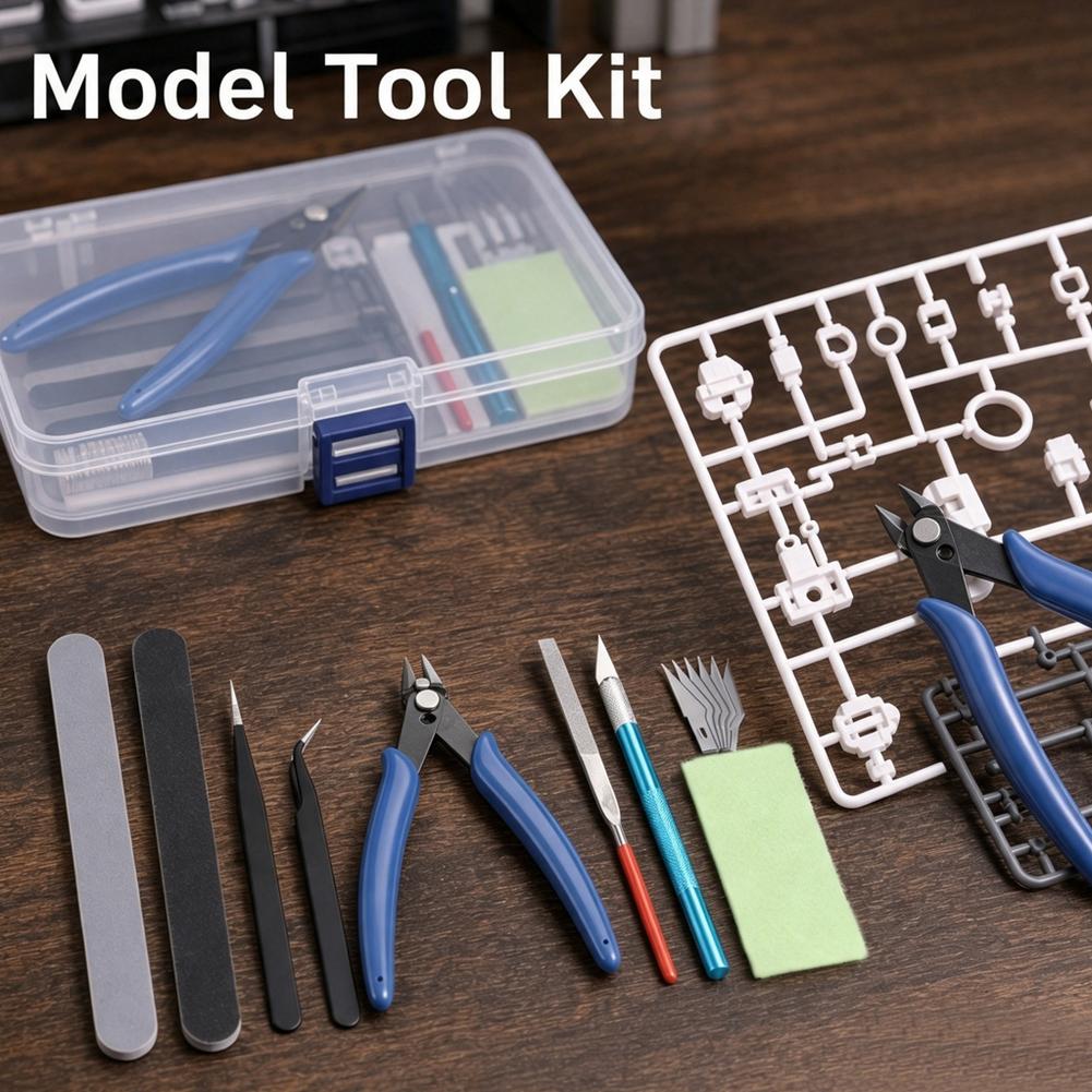 14-Piece Model Craft Tool Kit  - Model Kit Tool Set ulasan dan harga