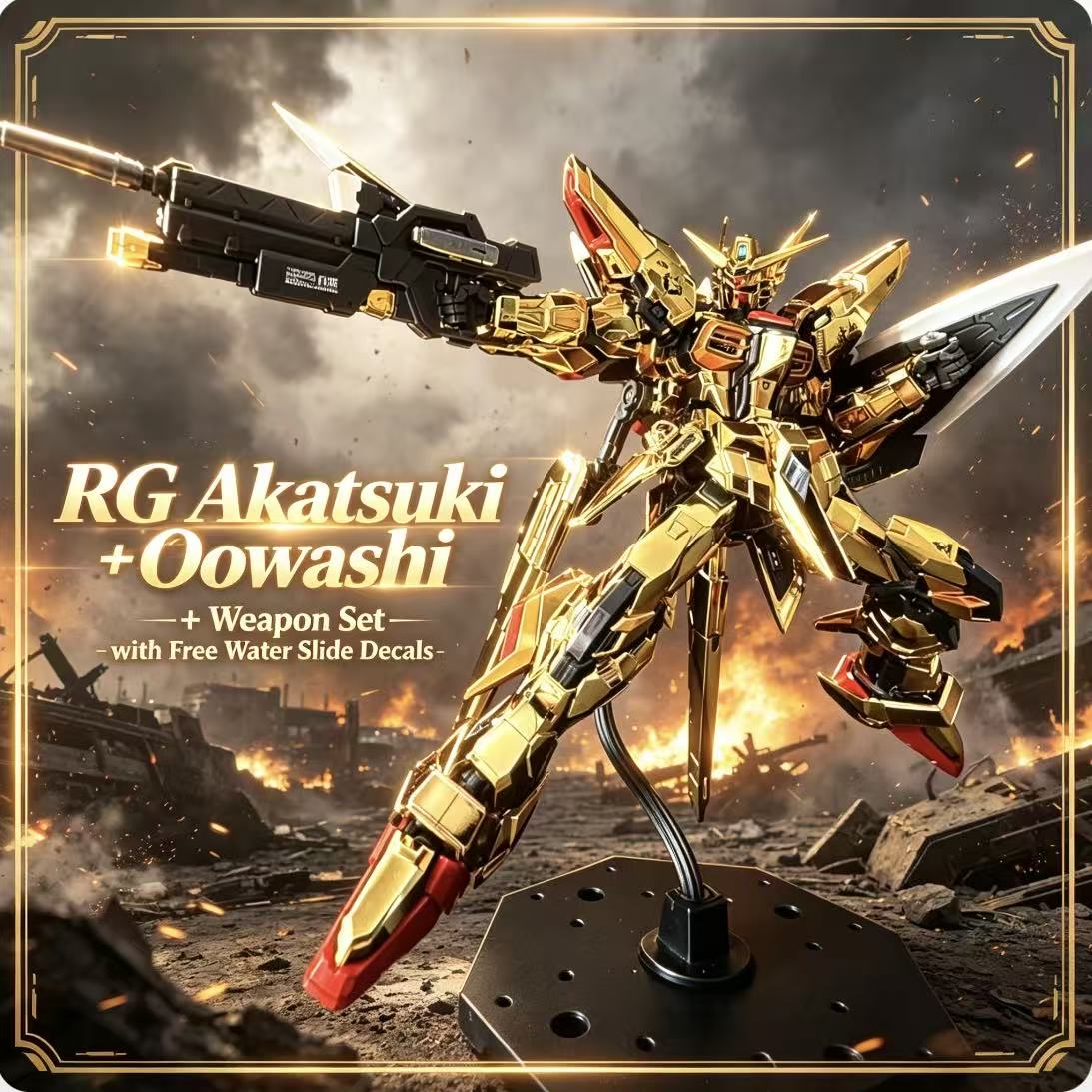 RG41 1/144 ORB-01 Akatsuki Oow - Model Kit Gundam Hg ulasan dan harga