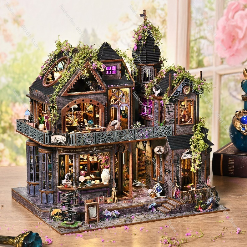 Kit Model Bangunan Rumah Minia - Model Kit Wood ulasan dan harga