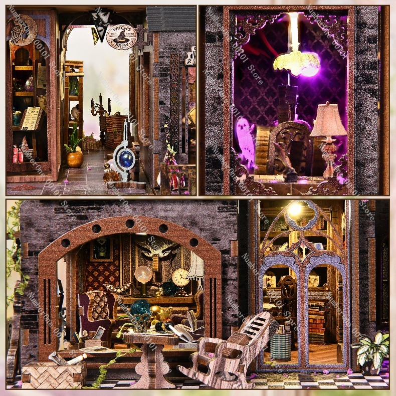 Kit Model Bangunan Rumah Minia - Model Kit Wood ulasan dan harga