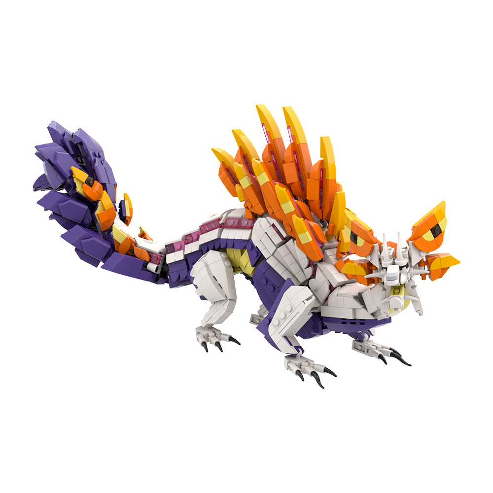 MOC Permainan Populer Monster  - Model Kit Dragon ulasan dan harga