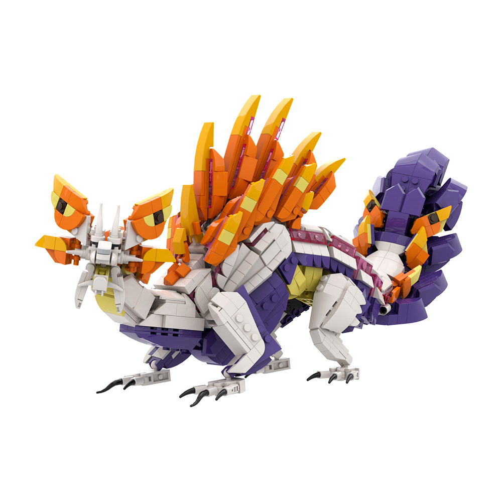 MOC Permainan Populer Monster  - Model Kit Dragon ulasan dan harga